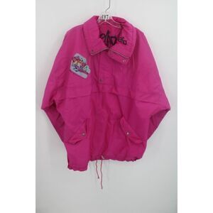 Elho jacket vintage Magenta Pink retro freestyle 90s size L